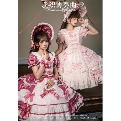 Mademoiselle Pearl Heartwoven Concerto Open Front One Piece(Reservation/3 Colours/Full Payment Without Shipping)